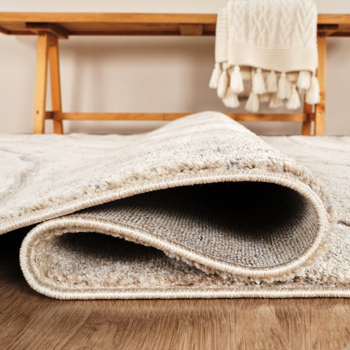 Santiago Carved Abstract Rug - Quarry
