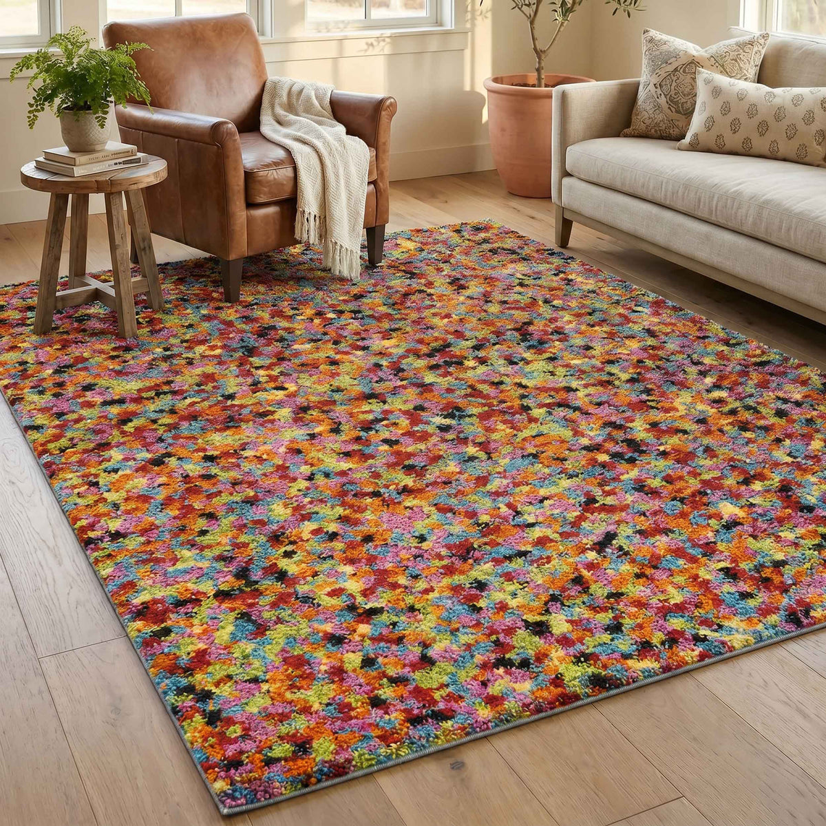Rio Geometric Rug - Pixel