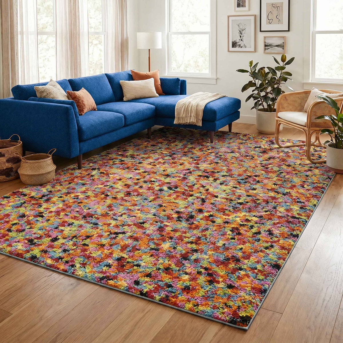 Rio Geometric Rug - Pixel