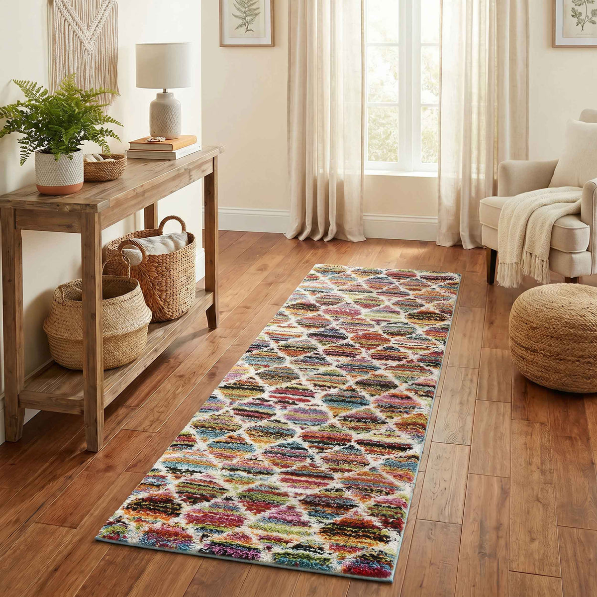 Rio Geometric Rug - Trellis