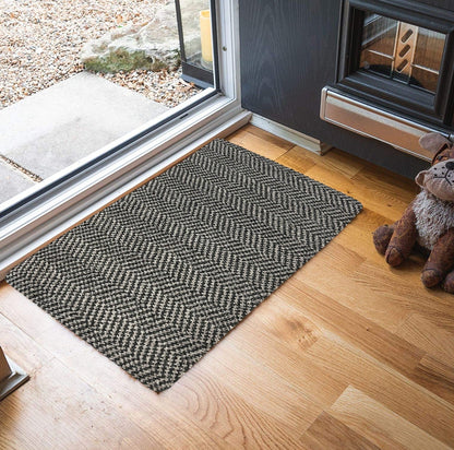 Richmond Washable Mat - Herringbone
