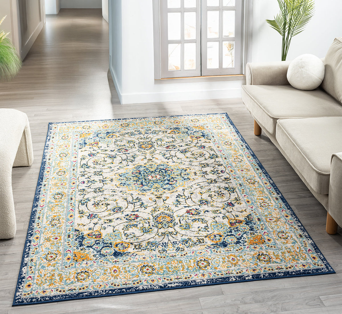 San Marino Traditional Rug - Medallion