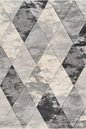 Santiago Carved Abstract Rug - Blend