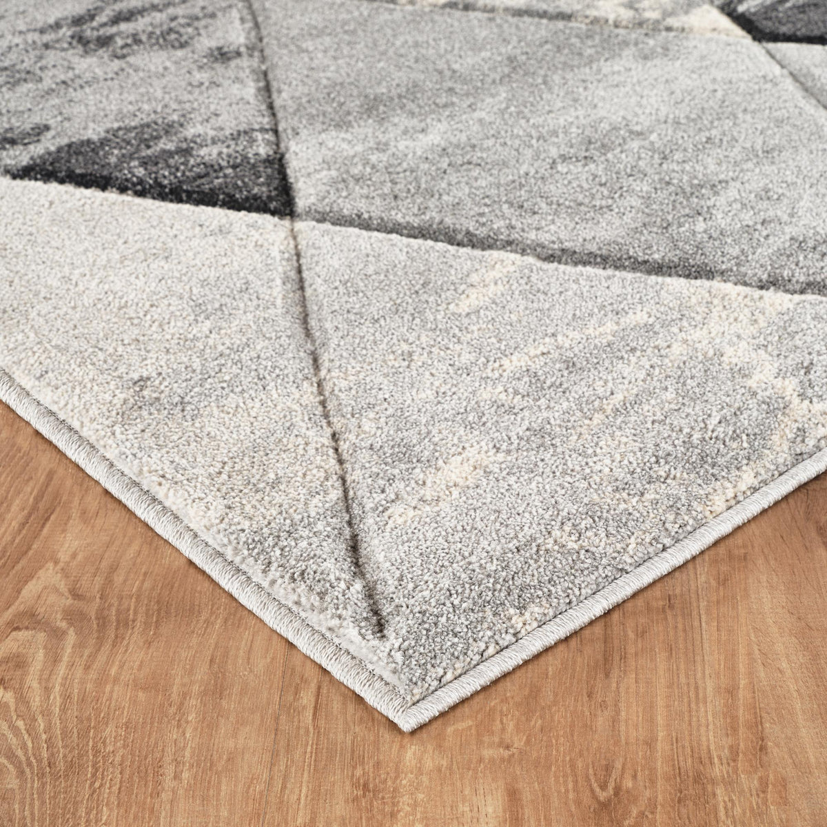 Santiago Carved Abstract Rug - Blend