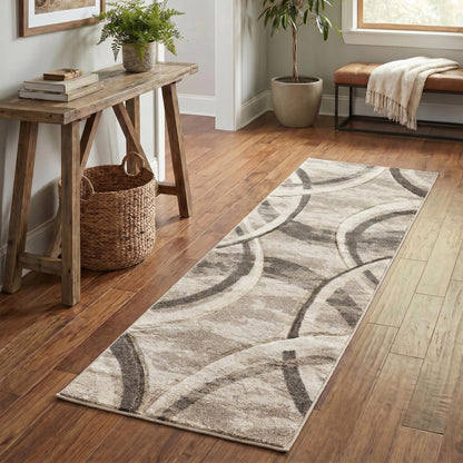 Santiago Carved Abstract Rug - Curve