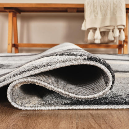 Santiago Carved Abstract Rug - Curve
