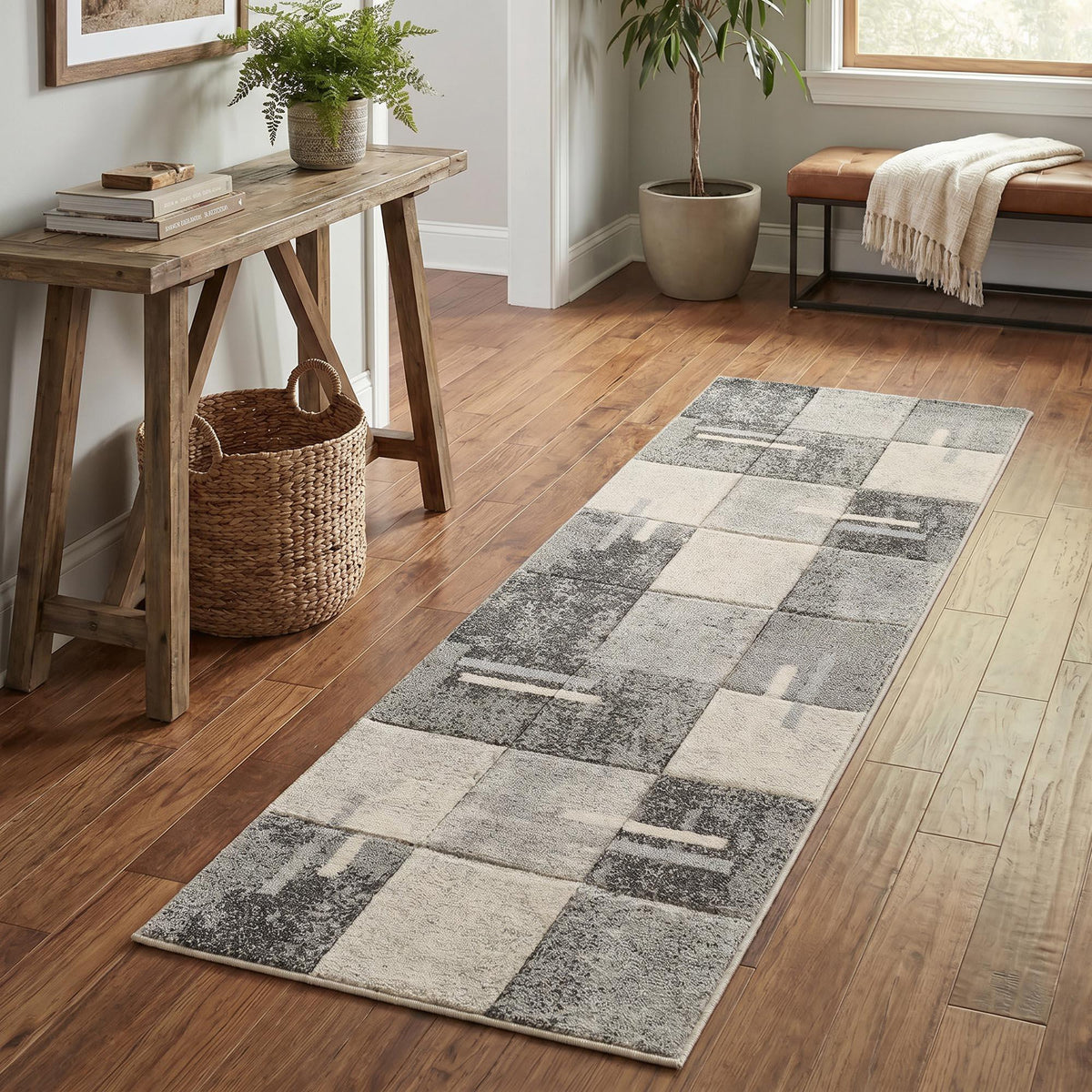 Santiago Carved Abstract Rug - Tile