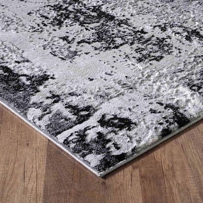 Serenity Metallic Abstract Rug - Acrylic