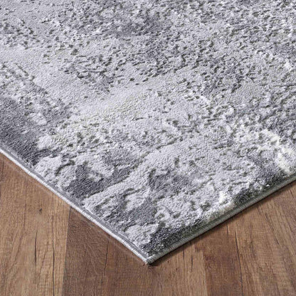 Serenity Metallic Abstract Rug - Acrylic