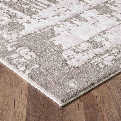 Serenity Metallic Abstract Rug - Acrylic
