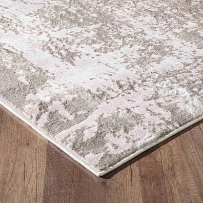 Serenity Metallic Abstract Rug - Abrasion