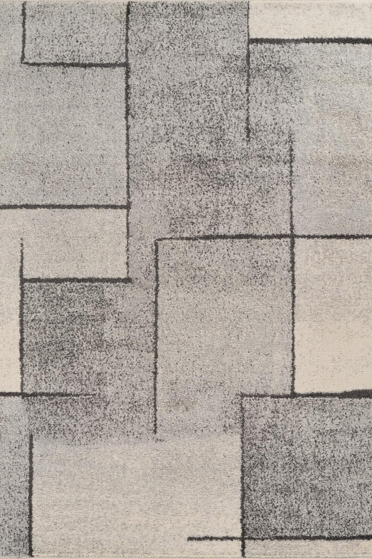 Rhodes Neutral Geometric Rug - Sketch