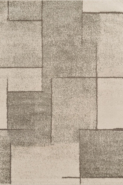 Rhodes Neutral Geometric Rug - Sketch