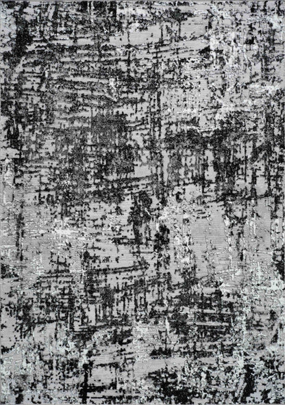 Serenity Metallic Abstract Rug - Lines