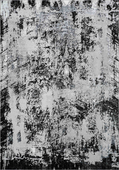 Serenity Metallic Abstract Rug - Acrylic