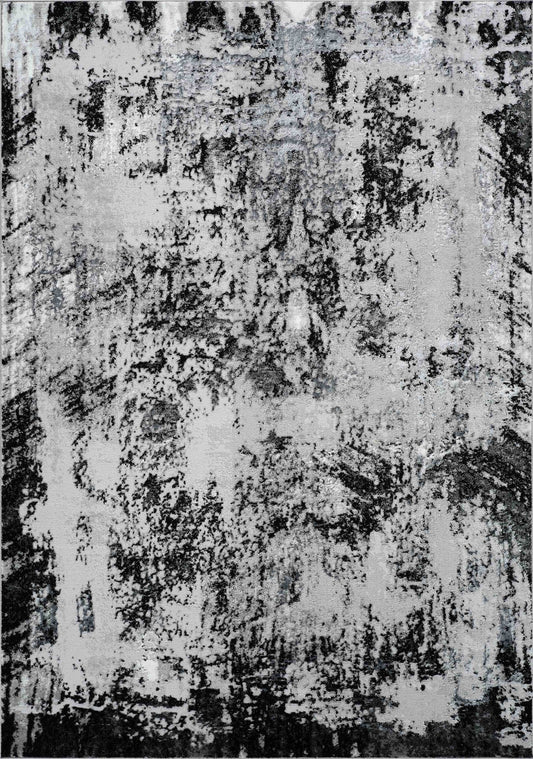 Serenity Metallic Abstract Rug - Acrylic