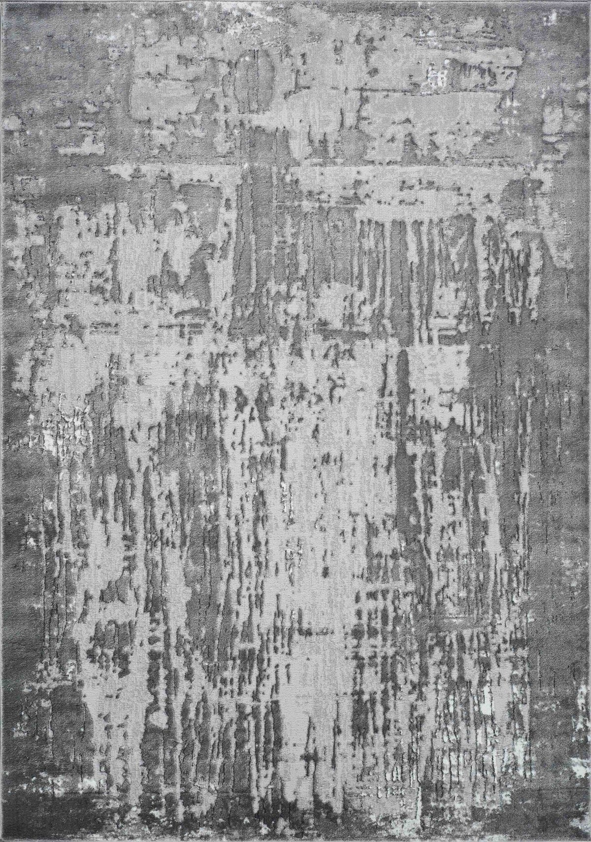 Serenity Metallic Abstract Rug - Abrasion