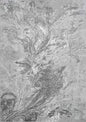 Serenity Metallic Abstract Rug - Water Flow