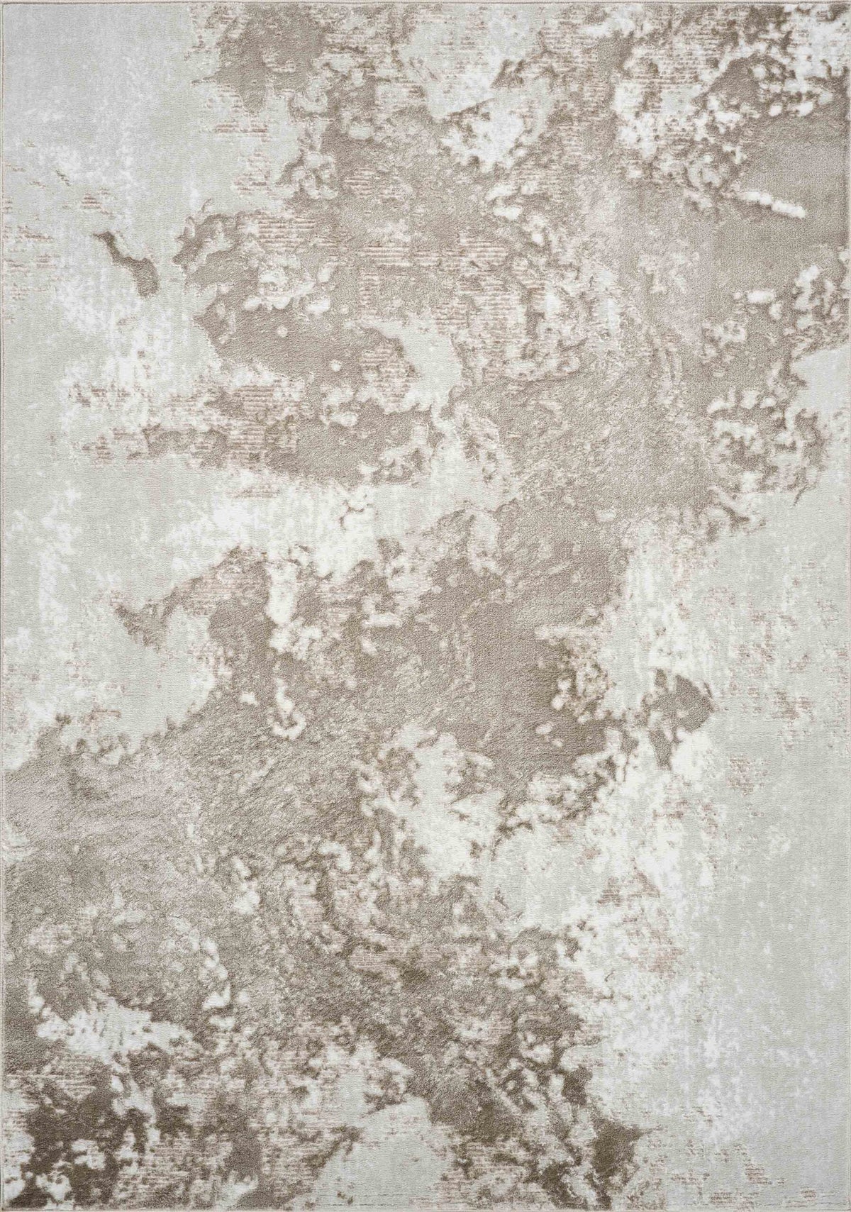Serenity Metallic Abstract Rug - Sprayed