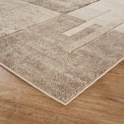 Santiago Carved Abstract Rug - Tile