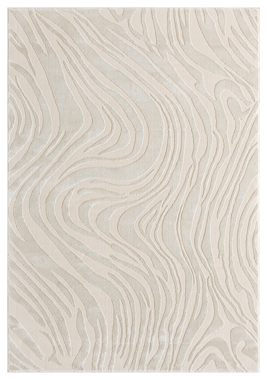 Vellure Textured Geometric Rug - Marble