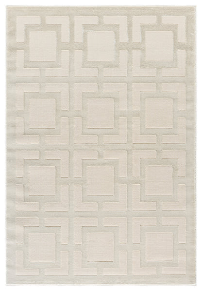 Vellure Textured Geometric Rug - Maze
