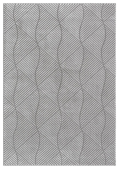 Vellure Textured Geometric Rug - Pyramid