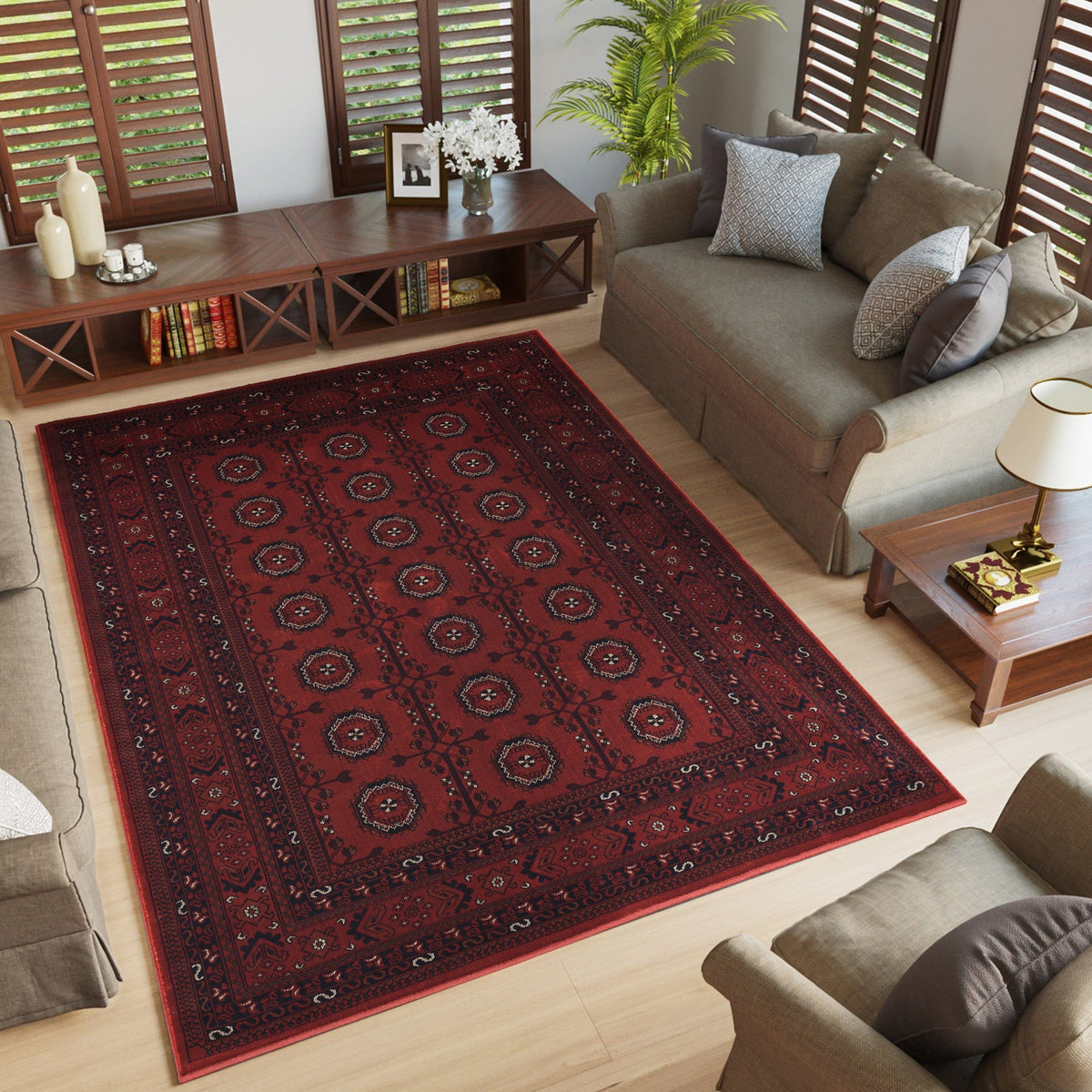 Yasmin Traditional Bokhara Rug