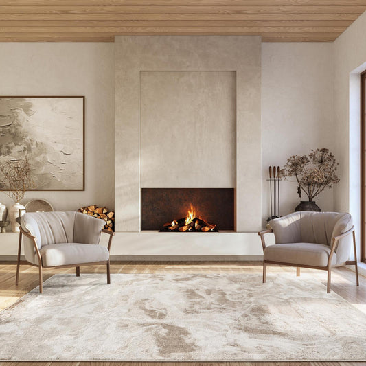 Elysium Metallic Rug - Nebula