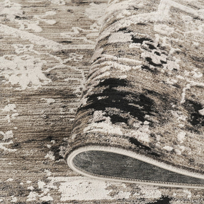 Mayfair Metallic Design Rug - Flora