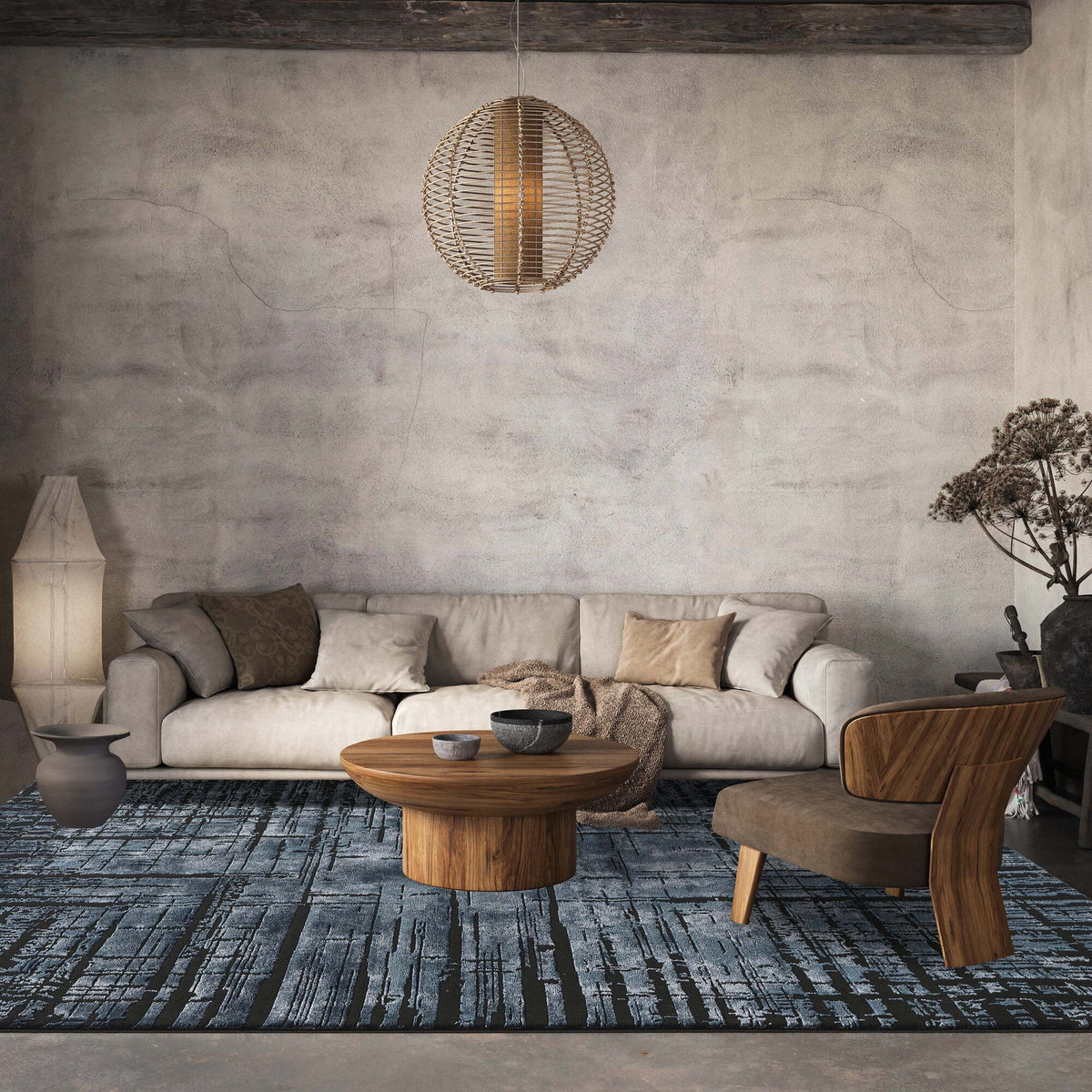 Belgravia Metallic Rug - Nexus