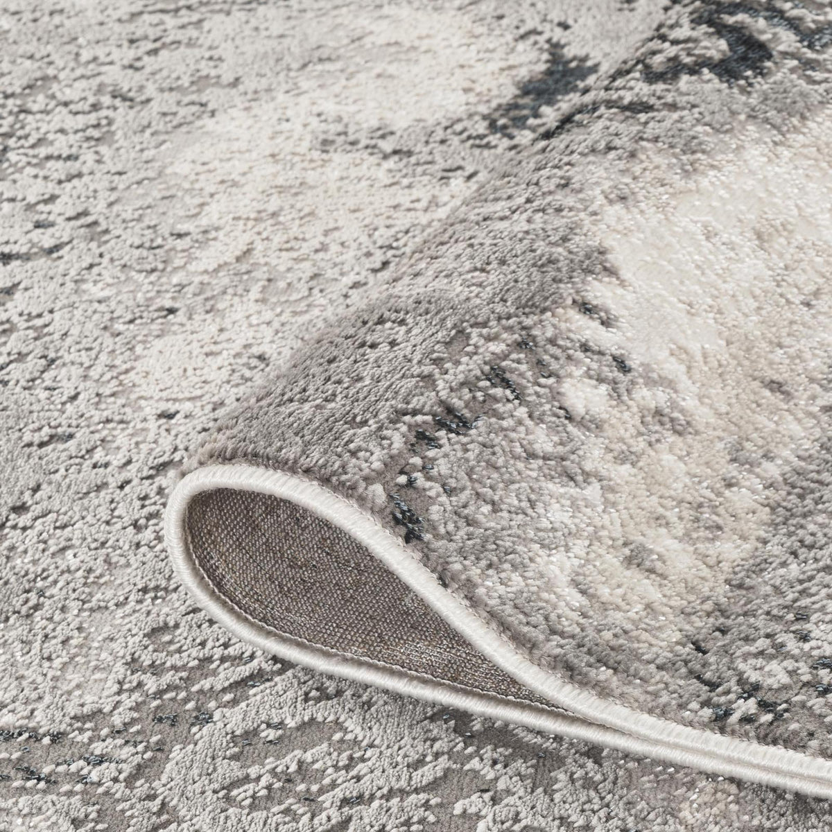 Elysium Metallic Rug - Mist