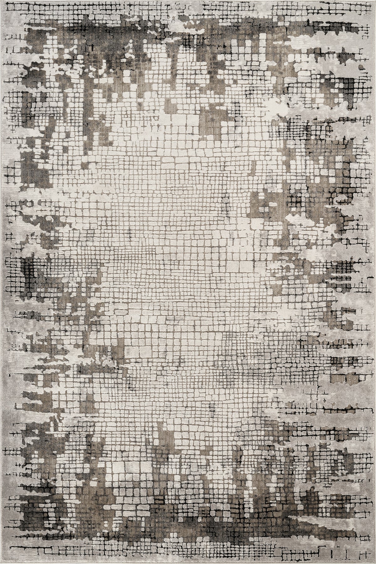 Mayfair Metallic Design Rug - Croc