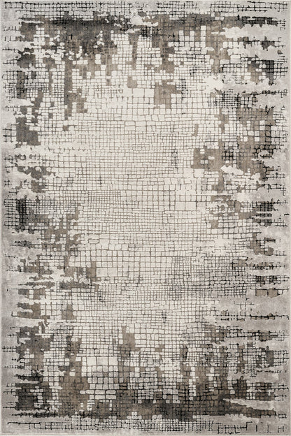 Mayfair Metallic Design Rug - Croc