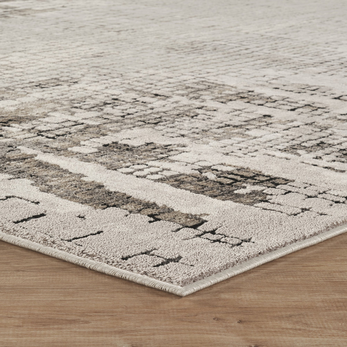 Mayfair Metallic Design Rug - Croc