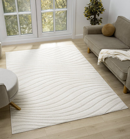 Aya Scandinavian Rug - Wave