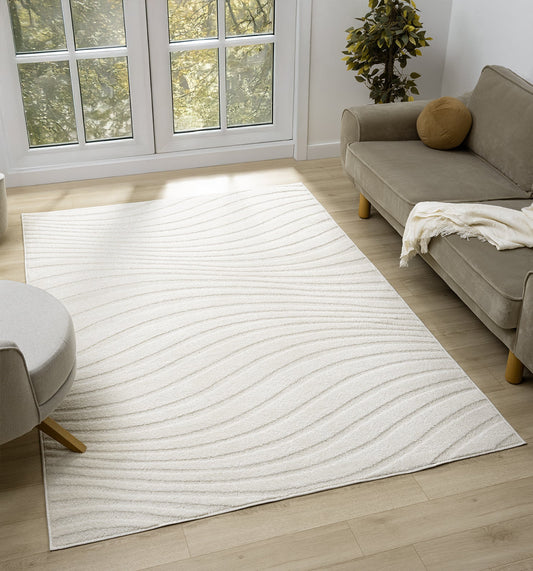 Aya Scandinavian Rug - Wave