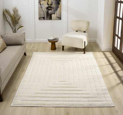 Isabella Textured Rug - Border