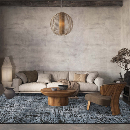 Belgravia Metallic Rug - Illusion