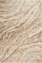 Santiago Carved Abstract Rug - Quarry